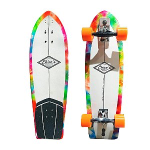 Skate Simulador de Surf 34" SurfPro 2026 PEÇA EXCLUSIVA Feito a Mão!
