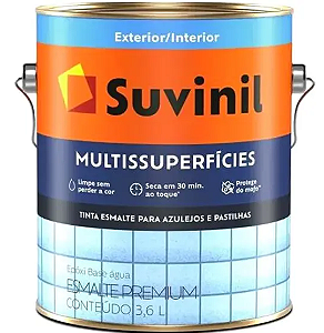 Esmalte Multissuperfícies Acetinado Epoxi 3,6 Litros SUVINIL