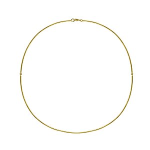 Gargantilha em ouro amarelo