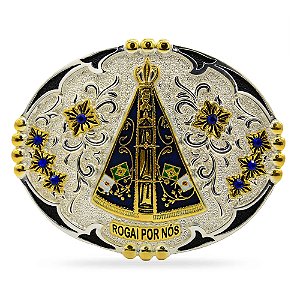 Fivela Nossa Senhora Aparecida - Rogai por nós