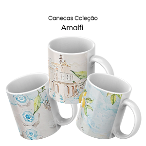 Caneca Personalizada Coleção: Amalfi (Costa Amalfitana)