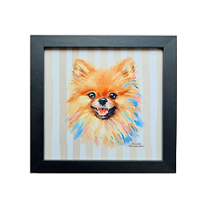 Quadro Personalizado com arte Digital Pet
