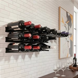 Adega frontal de parede para 5 garrafas