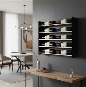 Adega de parede para 10 garrafas de vinho