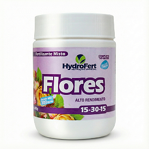 Fertilizante concentrado Flores Alto Rendimento 200g