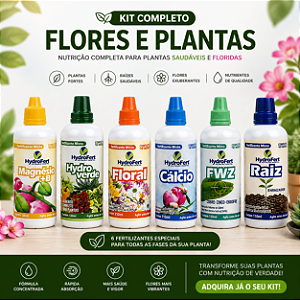 Kit Completo HydroFert – Flores e Plantas