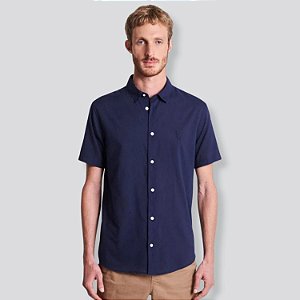 CAMISA RESERVA MANGA CURTA COMFORT ALGODÃO MASCULINA