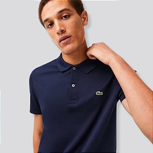 POLO LACOSTE MANGA CURTRA COMFORT ALGODÃO PIMA UNISEX