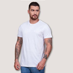 CAMISETA TXC MC COMFORT ALGODÃO BRNCA MASCULINA