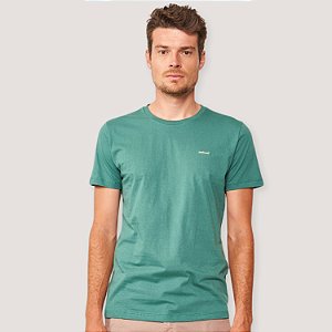 CAMISETA COLCCI MC SLIM ALGODÃO VERDE MASCULINA