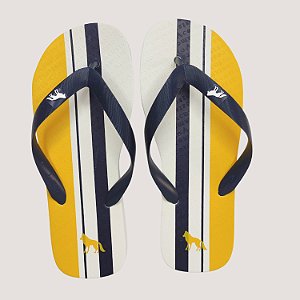 CHINELO ACOSTAMENTO DE DEDO ACQUA AMARELO MASCULINO