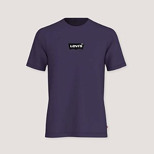 CAMISETA LEVIS MC COMFORT ALGODÃO ROXO MASCULINA