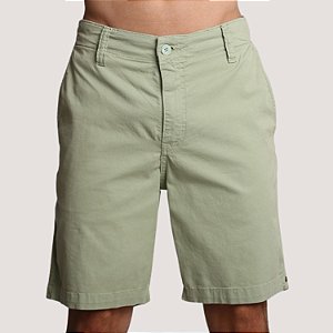 BERMUDA DESERT BRIM COM ELASTANO VERDE CLARO ESPORTE FINO MASCULINA