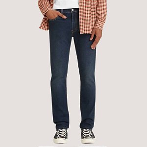 CALÇA LEVIS 511 JEANS ESCURO COM ELASTANO SLIM MASCULINA