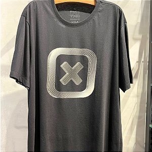 CAMISETA TXC MC COMFORT ALGODÃO PRETO MASCULINA