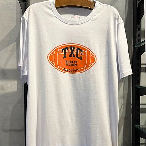 CAMISETA TXC MC COMFORT ALGODÃO BRANCO MASCULINA