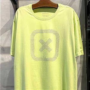 CAMISETA TXC MC COMFORT ALGODÃO VERDE NEON MASCULINA