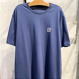 CAMISETA TXC MC COMFORT ALGODÃO AZUL MARINHO MASCULINA