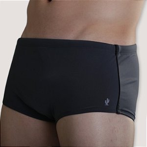 SUNGA DESERT POLIAMIDA BOXER  LISA  CINZA MASCULINA