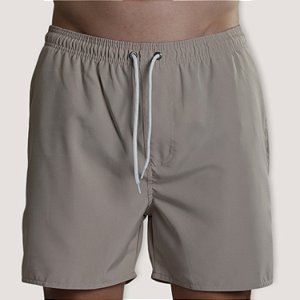 SHORT FITNESS DESERT POLIESTER ELASTANO BEGE MASCULINO