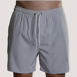 SHORT FITNESS DESERT POLIESTER ELASTANO CINZA MASCULINO