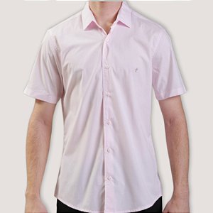 CAMISA DESERT MC SLIM ALGODÃO ROSA MASCULINO