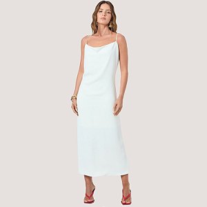 VESTIDO SLY REGATA  ALFAIATARIA OFF-WHITE FEMININO
