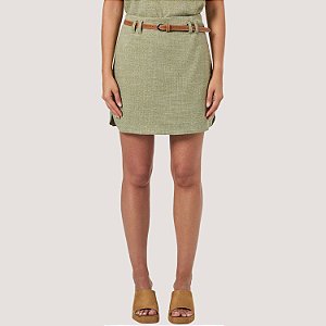 SHORT SLY ALFAIATARIA SHORT SAIA VERDE FEMININO