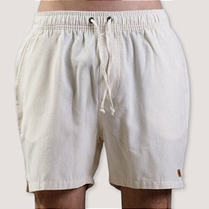 SHORT DESERT LINHO ESPORTE FINO COMFORT OFF WHITE MASCULINO