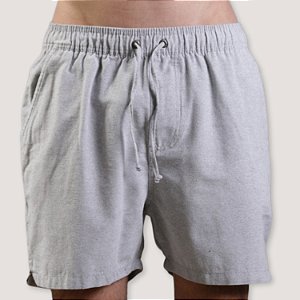 SHORT DESERT LINHO ESPORTE FINO COMFORT CINZA MASCULINO