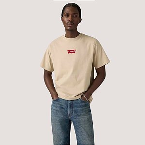 CAMISETA LEVIS MC COMFORT ALGODÃO BEGE MASCULINA