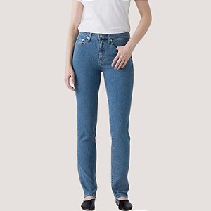 CALÇA LEVIS 724 JEANS MEDIO ELASTANO FEMININA