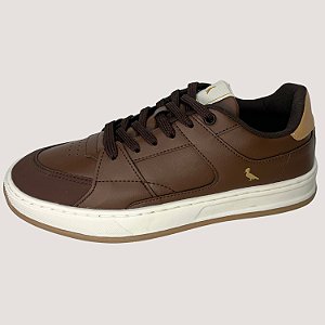 TÊNIS RESERVA CASUAL ROMA MARROM MASCULINO