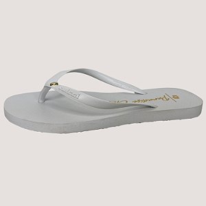 CHINELO COLCCI DEDO ACQUA COM GLITTER BRANCO FEMININO