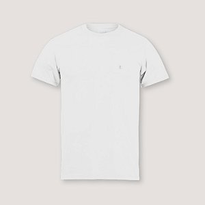 CAMISETA DESERT MC SLIM ALGODÃO E ELASTANO BRANCO MASCULINA