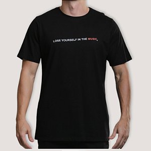 CAMISETA DESERT MC COMFORT ALGODÃO SILKADA PRETO MASCULINA