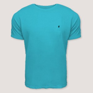 CAMISETA DESERT MC COMFORT ALGODÃO AZUL MASCULINO
