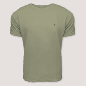 CAMISETA DESERT MC COMFORT ALGODÃO BEGE MASCULINA
