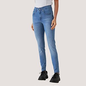 CALÇA LEVIS 721 JEANS MEDIO COM ELASTANO FEMININA