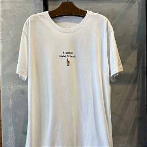 CAMISETA RESERVA MC SLIM ALGODÃO ESTAMPADA MASCULINA