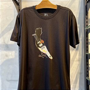 CAMISETA RESERVA MC COMFORT ALGODÃO PRETO MASCULINA