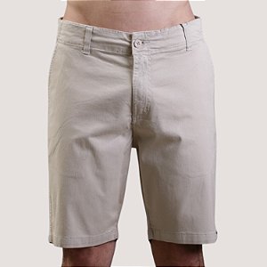 BERMUDA DESERT BRIM ELASTANO ESPORTE BEGE MASCULINA