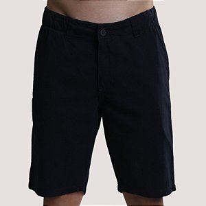 BERMUDA DESERT BRIM ESPORTE FINO COMFORT AZUL MARINHO MASCULINA