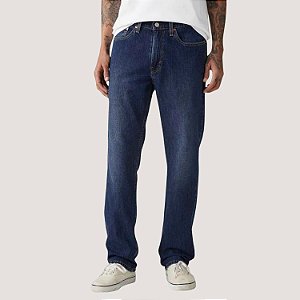 CALÇA LEVIS 514 JEANS ESCURO COM ELASTANO MASCULINA