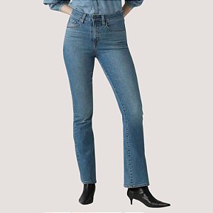 CALÇA LEVIS 725 JEANS MEDIO COM ELASTANO FEMININA