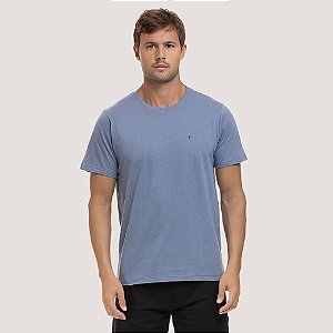 CAMISETA DESERT MANGA CURTA COMFORT ALGODÃO SILKADA CINZA MASCULINO ADULTO