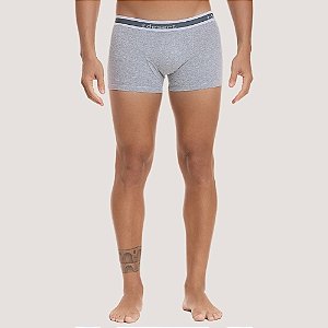 CUECA DESERT ALGODÃO BOXER LISA PACOTE MESCLA CLARO MASCULINO ADULTO