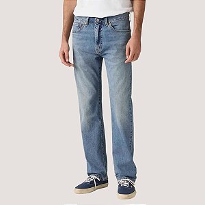 CALÇA LEVIS 505 JEANS MÉDIO COM ELASTANO TRADICIONAL MASCULINO ADULTO