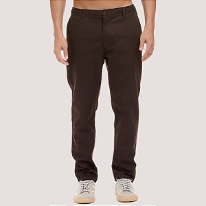 CALÇA DESERT BRIM ELASTANO ESPORTE FINO CAFÉ MASCULINO ADULTO
