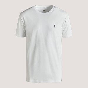 CAMISETA RESERVA MANGA CURTA COMFORT ALGODÃO BRANCO MASCULINO ADULTO